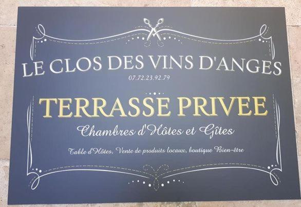 Chambres D Hotes Le Clos Des Vins D Anges Saint-Pierre-des-Champs Zewnętrze zdjęcie